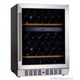 Weinkühlschrank VINO 162 | Glastür | Umluftkühlung | 3 Holzroste Produktbild