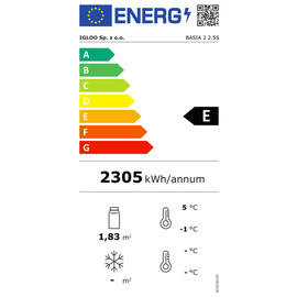 Frischwarentheke MERADO 2550 S Statische Kühlung 461 Watt | 2550 mm | Wagenabweiser Produktbild 1 L