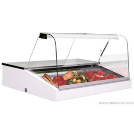 Mehrzweckvitrine Basic 130 weiß 230 Volt Produktbild