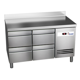Kühltisch READY KT2614 Umluftkühlung 122 ltr | Aufkantung | 4 Schubladen Produktbild