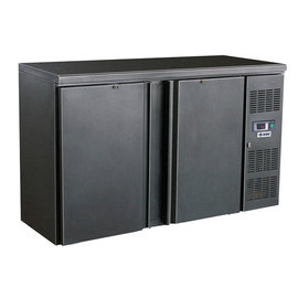 Backbar BB 150 schwarz | Umluftkühlung | 2 Volltüren Produktbild