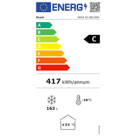 Impulstiefkühltruhe KBS 28 G weiß | 205 ltr Produktbild 1 L