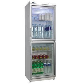Glastürkühlschrank CD 350-2 LED weiß | 350 ltr | Umluftkühlung Produktbild