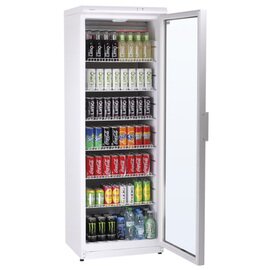 Glastürkühlschrank CD 350 LED weiß 350 ltr | Umluftkühlung | Türanschlag rechts Produktbild