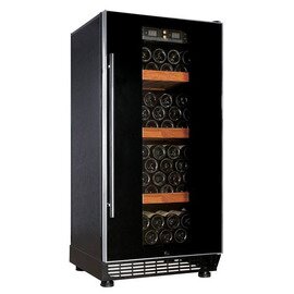 Weinkühlschrank 210 | Glastür | Statische Kühlung | 3 Holzroste Produktbild