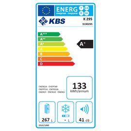 Energiespar-Kühlschrank K 295 weiß 270 ltr | Statische Kühlung | Türanschlag rechts Produktbild 1 L