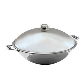 Wokpfanne | Induktion | 2 B&uuml;gelgriffe &Oslash; 400 mm Produktbild