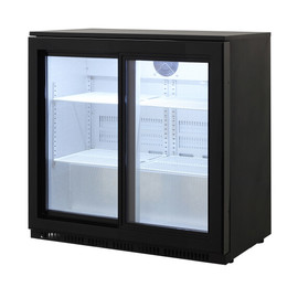 Backbar | R&uuml;ckwandk&uuml;hlger&auml;t KBS 196 Umluftk&uuml;hlung | schwarz Produktbild