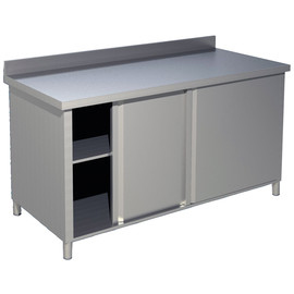 Arbeitsschrank mit Aufkantung B 150cm x T 60cm Produktbild