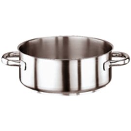 Bratentopf  KG SERIE 1000 2 x 1,8 ltr Edelstahl  Ø 180 mm  H 70 mm  | Edelstahlkaltgriffe Produktbild