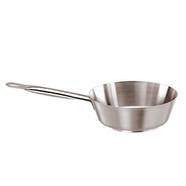 Sauteuse KG SERIE 1000 1 ltr Edelstahl  Ø 160 mm  H 60 mm  | Edelstahlkaltstiel Produktbild