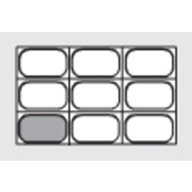 Gastronorm-Behälter GN 1/9  x 65 mm Kunststoff transparent Produktbild