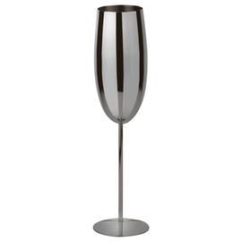 Champagnerglas Edelstahl schwarz 270 ml Produktbild