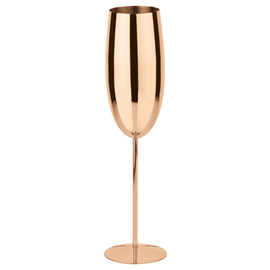 Champagnerglas Edelstahl kupferfarben 270 ml Produktbild