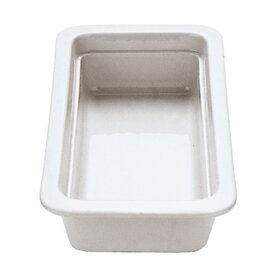 GN-Behälter GN 1/3  x 20 mm Porzellan weiß Produktbild