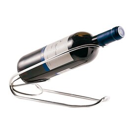 Weinflaschenhalter Edelstahl | 1 Ablagefläche  H 170 mm Produktbild