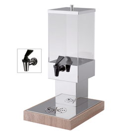 Saftdispenser SQUARE REVOLUTION 3,5 ltr | Metallhahn Produktbild