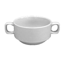 Suppen-Obere Blanko 260 ml Porzellan weiß  Ø 100 mm  H 55 mm Produktbild