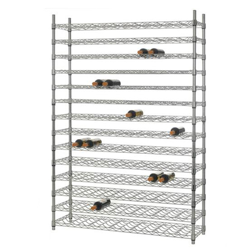Weinregal Metall 14 Drahtrostauflage(n) 1220 mm x 360 mm H 1820 mm | 168 Flaschen à 0,75 ltr Produktbild 0 L