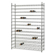 Weinregal Metall 14 Drahtrostauflage(n) 1220 mm x 360 mm H 1820 mm | 168 Flaschen à 0,75 ltr Produktbild
