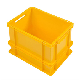 Stapelbehälter Colour Line Euronorm PP gelb 30 ltr | 400 mm x 300 mm H 325 mm Produktbild