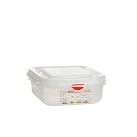 Frischhaltebox, Gefrierbox Gastronox mit Deckel GN 1/6 PP transparent 1,1  ltr
