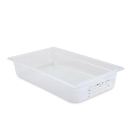 Lebensmittelbehälter GASTRO-PLUS GN 1/1 PP transparent 14 ltr | 530 mm x 325 mm H 100 mm Produktbild