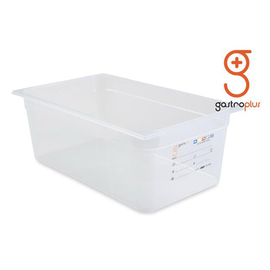 Lebensmittelbehälter GASTRO-PLUS GN 1/1 PP transparent 28 ltr | 530 mm x 325 mm H 200 mm Produktbild