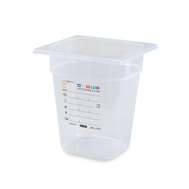 Lebensmittelbehälter GASTRO-PLUS GN 1/6 PP transparent 3,4 ltr | 176 mm x 162 mm H 200 mm Produktbild