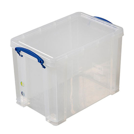 Aufbewahrungsbox mit Deckel PP DIN A4 transparent 19 ltr | 255 mm x 395 mm H 290 mm Produktbild