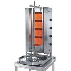 Gyros-Grillgerät MU GD 4 Infrarot-Doppelbrenner Erdgas 11,2 kW  H 1030 mm Produktbild