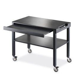 Servierwagen anthrazit | Besteckablage | 1000 mm x 560 mm H 840 mm Produktbild