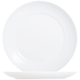 Teller flach APY WHITE Hartglas Ø 246 mm Produktbild