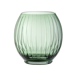 Vase SIGNUM Glas grün H 190 mm Ø 185 mm Produktbild