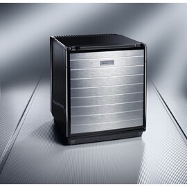 Minibar miniCool DS 600 schwarz Alu-Dekor 52 ltr | Absorberkühlung | Türanschlag rechts Produktbild