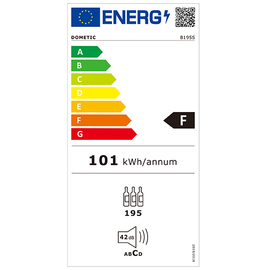 Weinkühlschrank ESSENTIAL-LINE B195S Volltür Produktbild 2 L