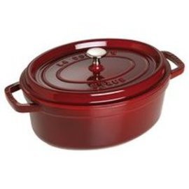 Kokotte 6,7 ltr Gusseisen grenadine oval Produktbild