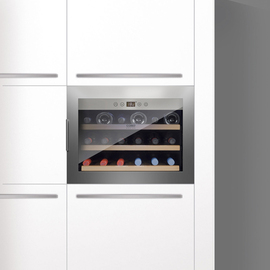 Einbau-Weinkühlschrank WineSafe 18 EB Inox | Kompressortechnik Produktbild 1 S