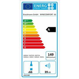 Weintemperierer WineComfort 38 Glastür | Kompressortechnik Produktbild 2 S