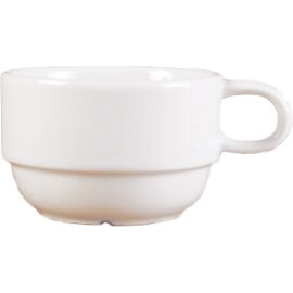 RESTPOSTEN | Obertasse 180 ml MILANO Porzellan weiß Produktbild