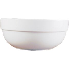 Salatschüssel MILANO 2500 ml Porzellan weiß  Ø 230 mm  H 95 mm Produktbild