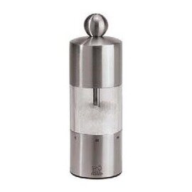 Salzmühle COMMERCY Acryl • Mahlwerk aus Edelstahl  H 150 mm | Sichtfenster Produktbild