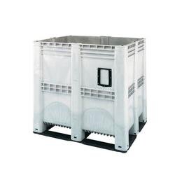 Supervolumenbox  • grau  | 1400 ltr | 1300 mm  x 1150 mm  H 1250 mm Produktbild