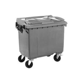 Großbehälter 660 ltr Kunststoff grau  L 1265 mm  B 775 mm  H 1065 mm Produktbild