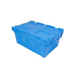 Deckelkiste Euronorm FACILITY PRO dunkelblau 46 ltr | 600 mm x 400 mm H 265 mm Produktbild