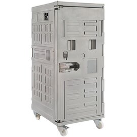 Cargo Thermobehälter Serie Cargo  • grau  • fahrbar  | 780 ltr | 1000 mm  x 800 mm  H 1950 mm Produktbild