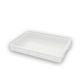 Teigbehälter weiß 12,5 ltr  | 600 mm  x 400 mm  H 73 mm Produktbild
