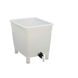 Großvolumenbehälter NATURAL  • weiß  | 210 ltr | 790 mm  x 605 mm  H 680 mm Produktbild