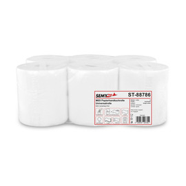 Handtuchrolle SEMYTOP MIDI Zellstoff 3-lagig hochweiß Produktbild