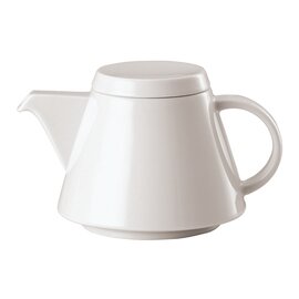 Teekannendeckel OMNIA Porzellan weiß  Ø 75 mm Produktbild